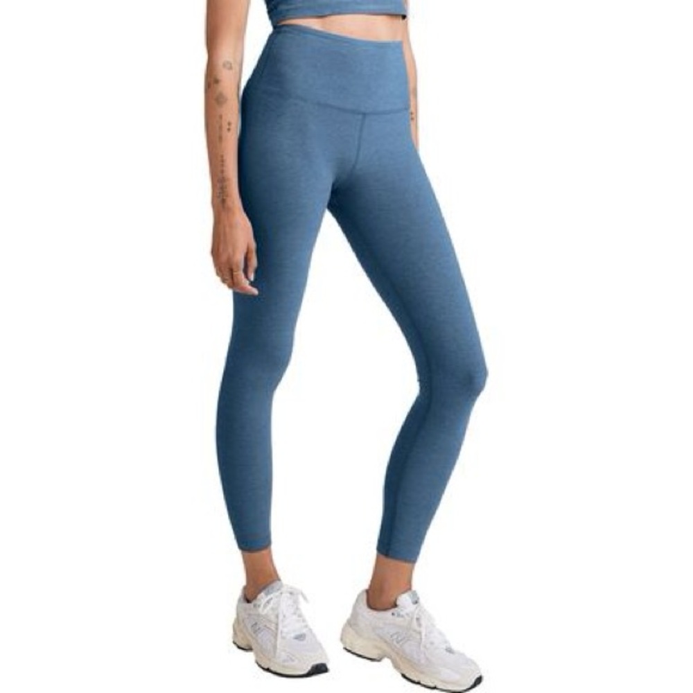 Beyond Yoga Blue Activewear Leggings